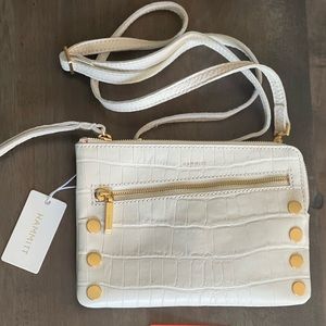 NWT- Hammitt Nash in White Crocodile